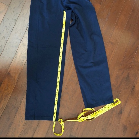 Lululemon athletica wide leg pants size 2 navy pockets - Picture 8 of 9